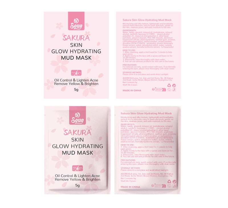 soug Cherry Blossom Moisturizing Mud Mask